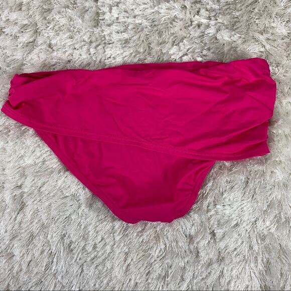 Tommy Bahama Pink Folded Waistband Bikini Small - Picture 2 of 5